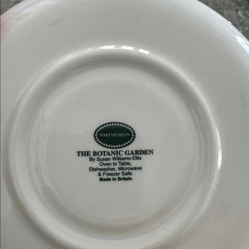 Never used Portmeirion Botanic Gardens Gravy Boat and under plate - Picture 4 of 5